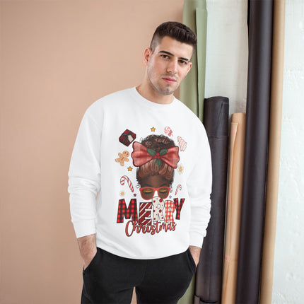 Christmas themed Champion Sweatshirt