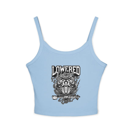 Auto-Enthusiasten Themen Damen Spaghetti Strap Tank Top 