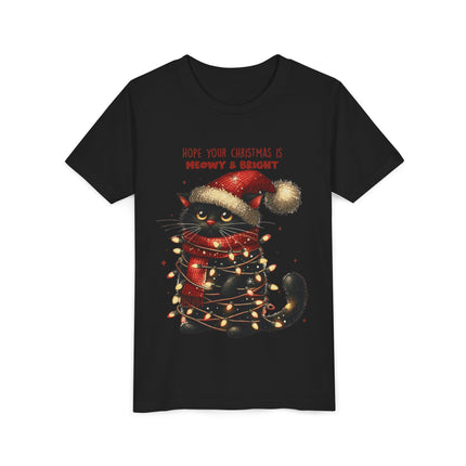 Kurzärmeliges T-Shirt für Jugendliche mit Weihnachtsmotiv