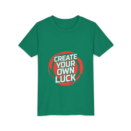 Typography themed Youth Short Sleeve Tee