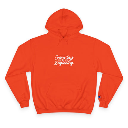 Typography themed Champion Hoodie