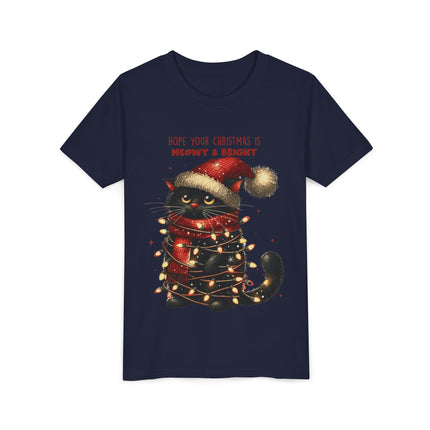 Kurzärmeliges T-Shirt für Jugendliche mit Weihnachtsmotiv