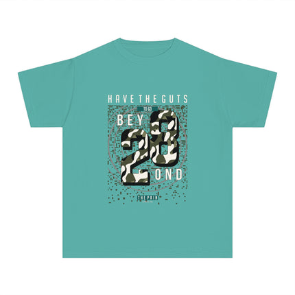 Typography themed Youth Midweight Tee