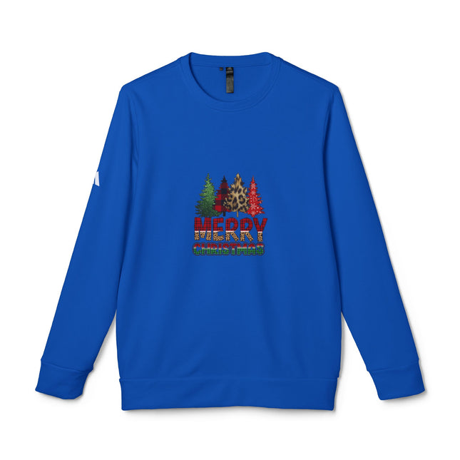 Christmas themed Adidas Unisex Fleece Crewneck Sweatshirt