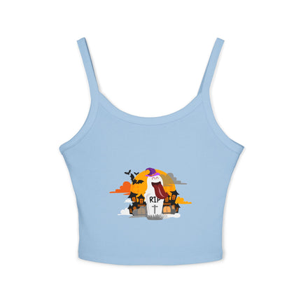 Halloween-Themen Damen Spaghetti Strap Tank Top 