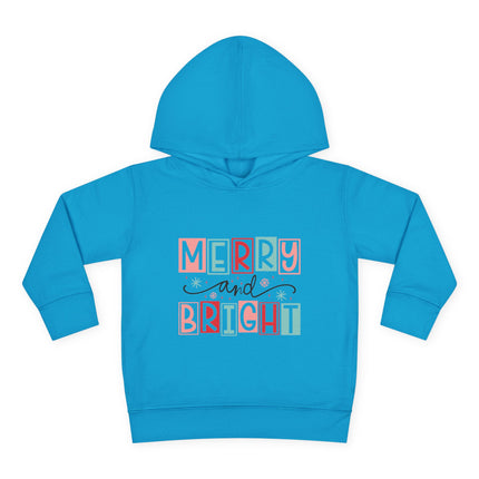 Christmas themed Toddler Pullover Fleece Hoodie