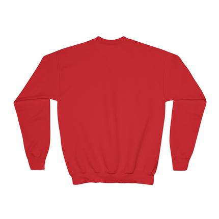 Christmas themed Youth Crewneck Sweatshirt