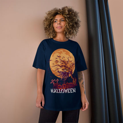 Champion-T-Shirt mit Halloween-Motiv