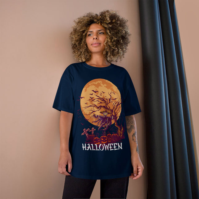 Champion-T-Shirt mit Halloween-Motiv