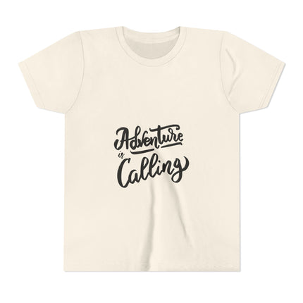 Typography themed Youth Short Sleeve Tee