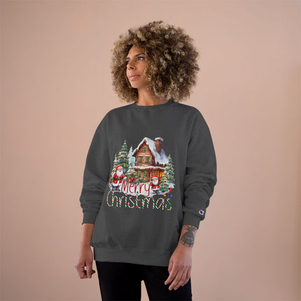 Christmas themed Champion Sweatshirt