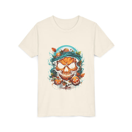 Halloween-Kurzarm-T-Shirt für Jugendliche