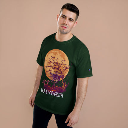 Champion-T-Shirt mit Halloween-Motiv