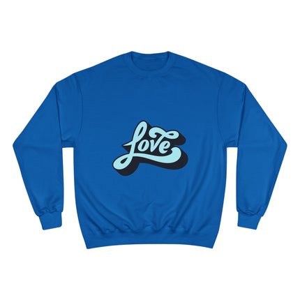 Champion-Sweatshirt mit Typografie-Motiv