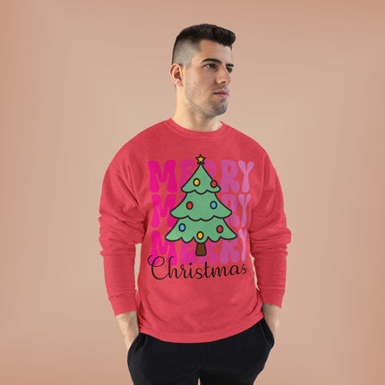 Christmas themed Unisex EcoSmart Crewneck Sweatshirt