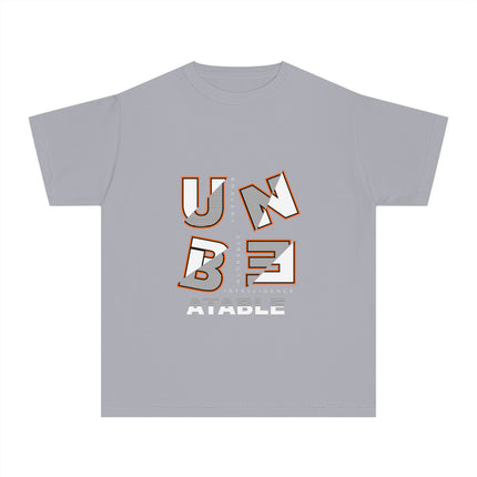Typography themed Youth Midweight Tee