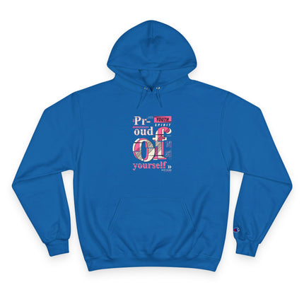 Typography themed Champion Hoodie