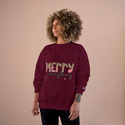 Christmas themed Champion Sweatshirt