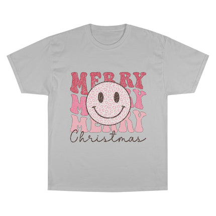 Champion-T-Shirt mit Weihnachtsmotiv