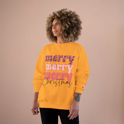 Christmas themed Champion Sweatshirt