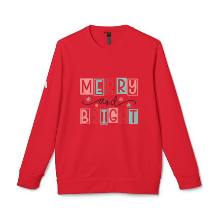 Christmas themed Adidas Unisex Fleece Crewneck Sweatshirt