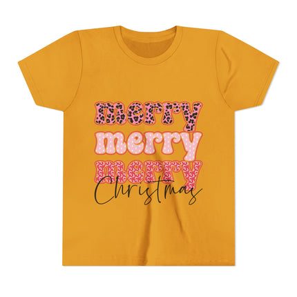 Christmas themed Youth Short Sleeve Tee