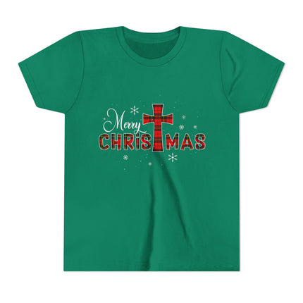 Kurzärmeliges T-Shirt für Jugendliche mit Weihnachtsmotiv