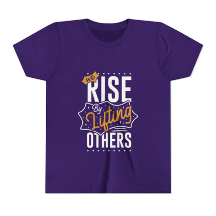 Typography themed Youth Short Sleeve Tee