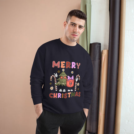 Christmas themed Champion Sweatshirt