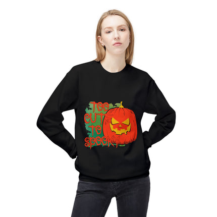 Halloween-Themen-Unisex-Midweight-Softstyle-Fleece-Crewneck-Sweatshirt