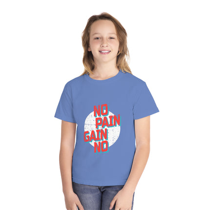 Typography themed Youth Midweight Tee