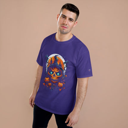 Champion-T-Shirt mit Halloween-Motiv
