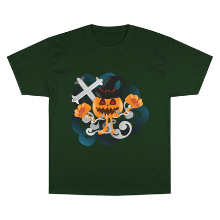 Champion-T-Shirt mit Halloween-Motiv