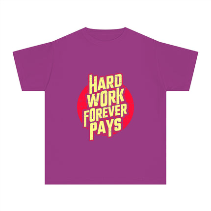 Typography themed Youth Midweight Tee