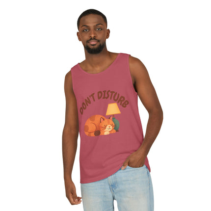 Dont Disturb Graphic design Unisex Garment-Dyed Tank Top