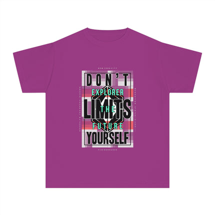 Typography themed Youth Midweight Tee
