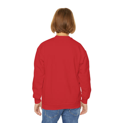 Christmas themed Youth Crewneck Sweatshirt
