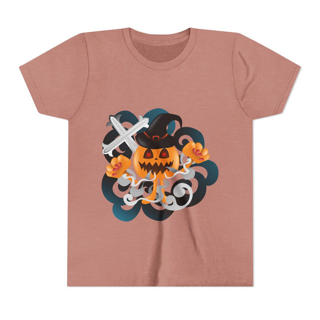 Halloween themed Youth Short Sleeve Tee