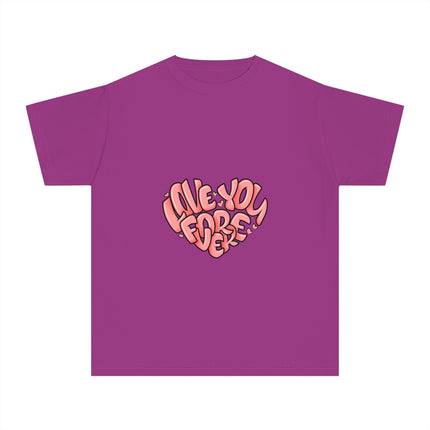 Typography themed Youth Midweight Tee