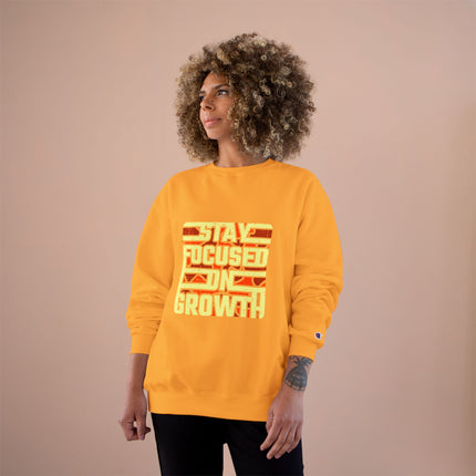 Champion-Sweatshirt mit Typografie-Motiv