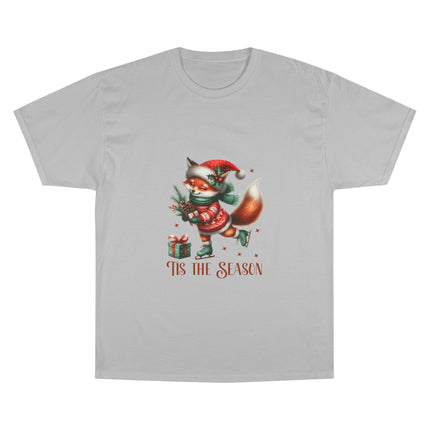 Champion-T-Shirt mit Weihnachtsmotiv