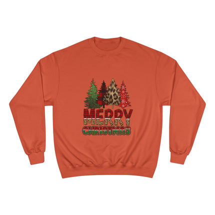 Christmas themed Champion Sweatshirt