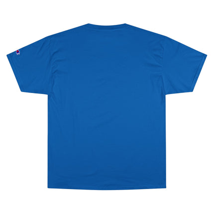 Champion-T-Shirt mit Typografie-Motiv