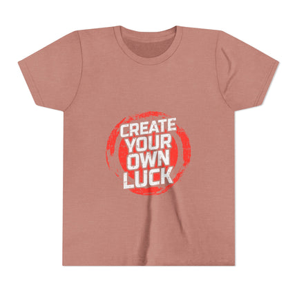 Typography themed Youth Short Sleeve Tee