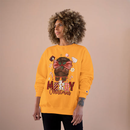 Christmas themed Champion Sweatshirt