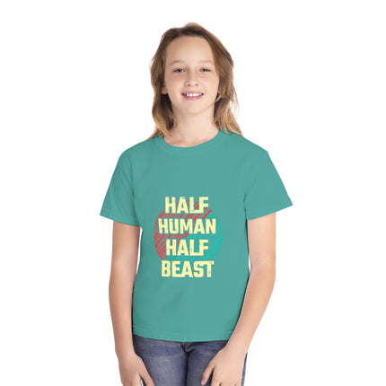 Typography themed Youth Midweight Tee