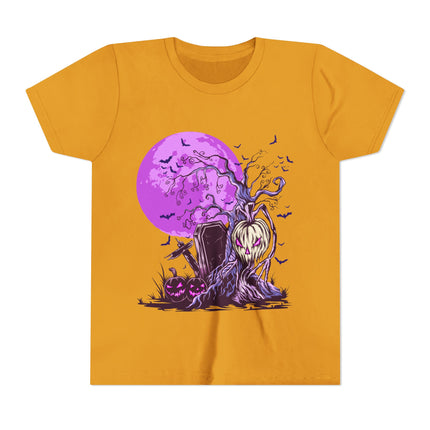 Halloween themed Youth Short Sleeve Tee
