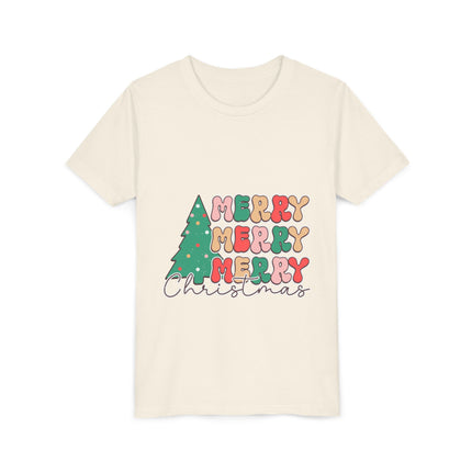 Kurzärmeliges T-Shirt für Jugendliche mit Weihnachtsmotiv