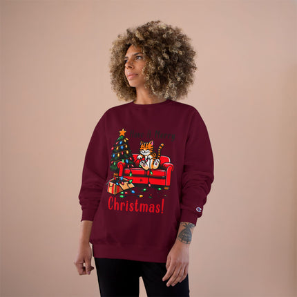 Christmas themed Champion Sweatshirt
