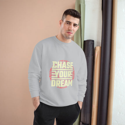 Champion-Sweatshirt mit Typografie-Motiv
